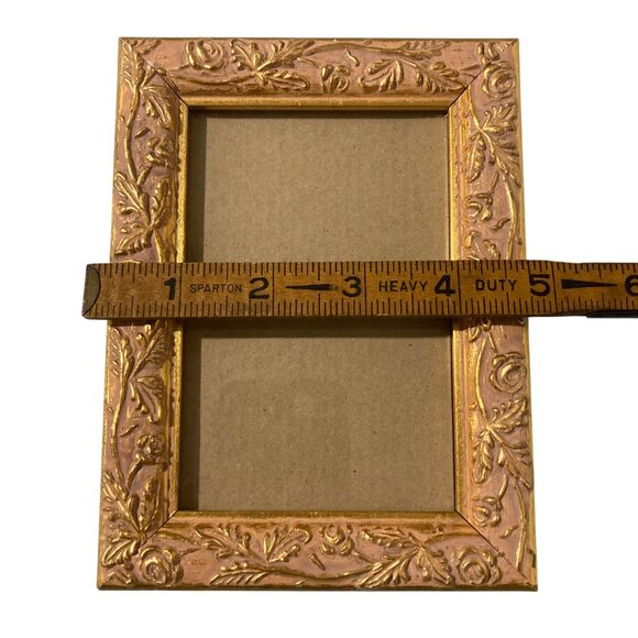 Profile Sydney Gold Gilded Baroque Style Photo Frame 4" x 6" - Picture 5 of 5